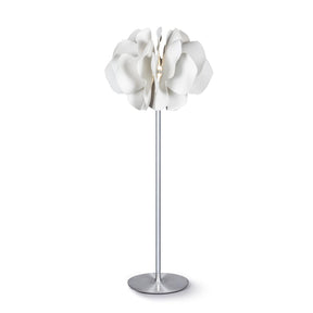 Lampada da terra Nightbloom Lladrò in porcellana a forma di fiore 170x68 cm
