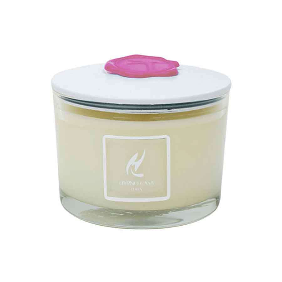 Candela profumata Fiori di Magnolia Hypno Casa in vasetto 140 gr