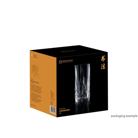 Bicchiere Long Drink Nachtmann Shu Fa in cristallo lavorato 360 ml