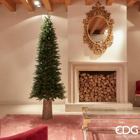 Albero di Natale Pino Slim EDG in materiale realistico 210 cm