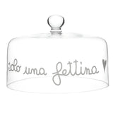 Campana per dolci Simple Day in vetro trasparente diametro 28,5 cm