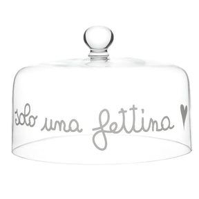 Campana per dolci Simple Day in vetro trasparente diametro 28,5 cm