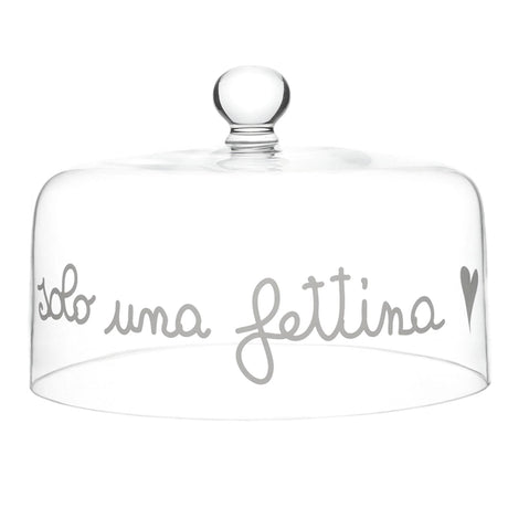 Campana per dolci Simple Day in vetro trasparente diametro 28,5 cm