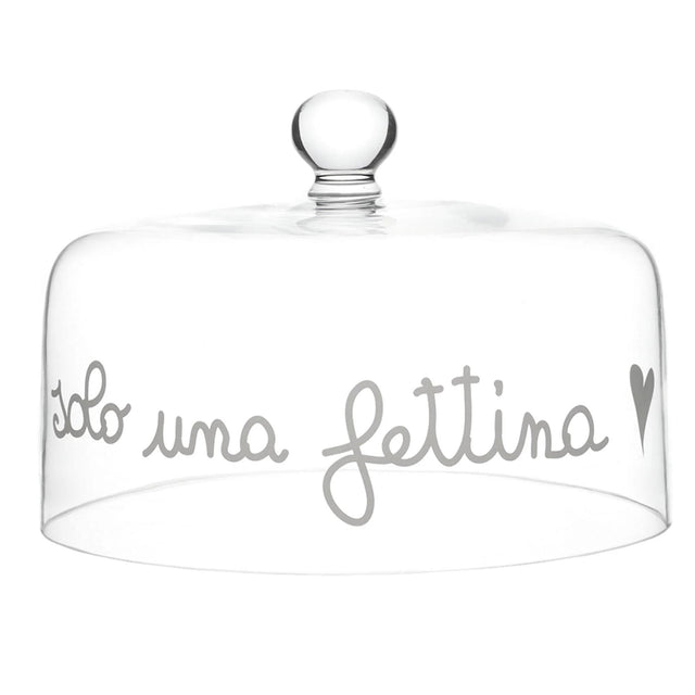 Campana per dolci Simple Day in vetro trasparente diametro 28,5 cm