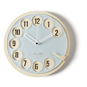 Orologio Call Me Arti & Mestieri in ferro e plexiglass crema 30x30 cm
