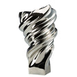 Vaso Squall Rosenthal in porcellana premium design a vortice 32 cm
