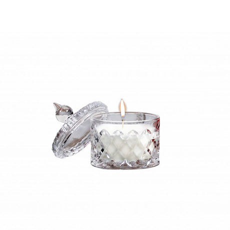 Candela profumata Brandani in vetro con cera di soia 9x11 cm