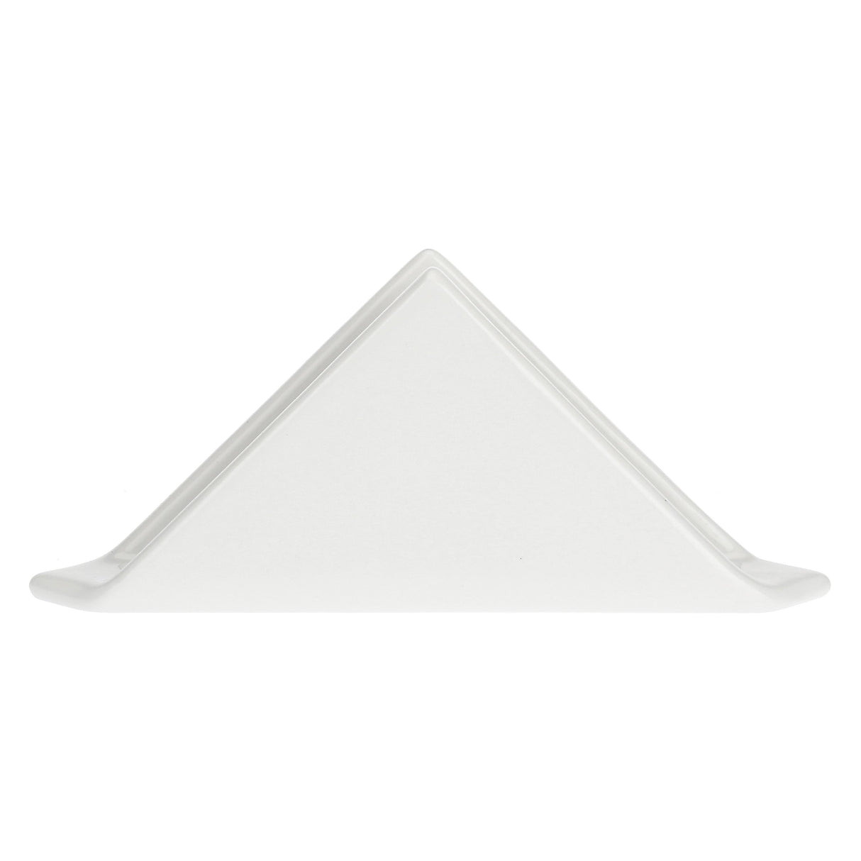 LA PORCELLANA BIANCA - Convivio Triangular Napkin Holder 18 cm Porcelain