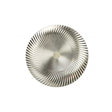 Sottopiatto Vortice Brandani in materiale plastico color champagne 33 cm