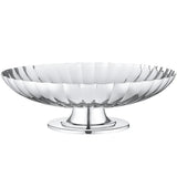 Alzata con piede Bernadotte Georg Jensen acciaio inox lucido 28 cm