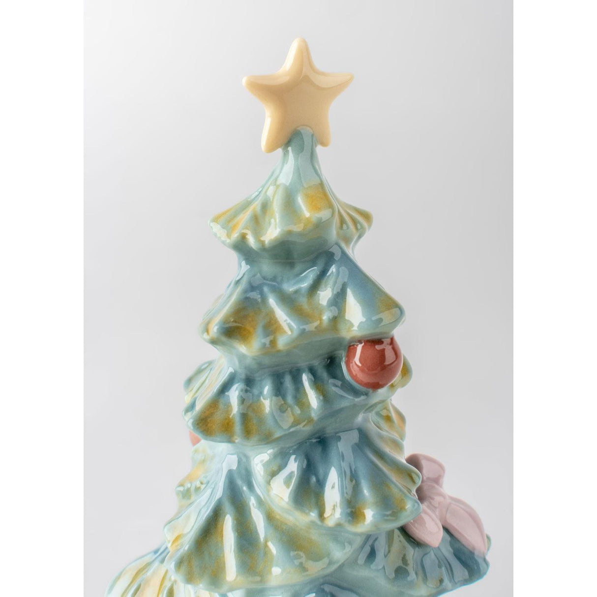 LLADRO' Figurina Albero di Natale 14x7cm Porcellana