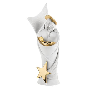 Scultura Sacra Famiglia Bongelli Preziosi in resina moderna 36 cm