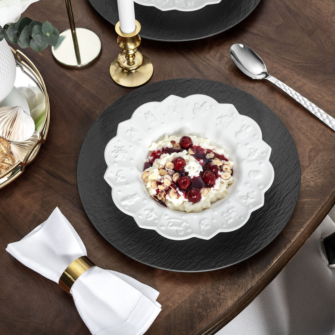 VILLEROY & BOCH Toy's Delight Royal Classic Piatto Fondo Bianco Set 6 Pezzi 23,5cm