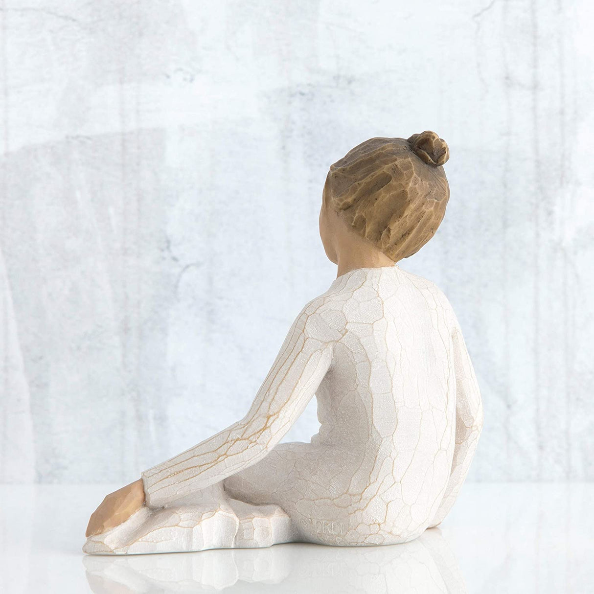 WILLOW TREE Figurina Statuina Bambino Pensieroso Figurina Statuina 8cm Resina