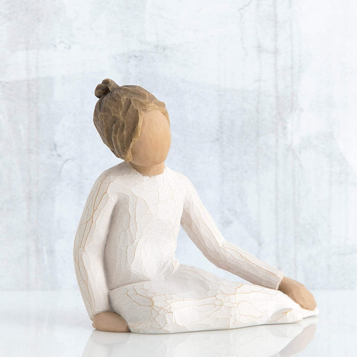 WILLOW TREE Figurina Statuina Bambino Pensieroso Figurina Statuina 8cm Resina