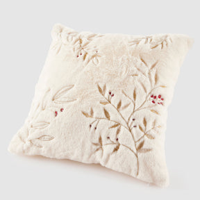 Cuscino natalizio EDG in tessuto furry decorativo 45x45 cm