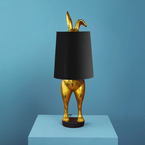 Lampada da tavolo Coniglio Werns in poliresina 24x24x74 cm