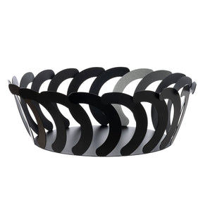Centrotavola Mambo Arti & Mestieri in ferro nero 13x25,7 cm