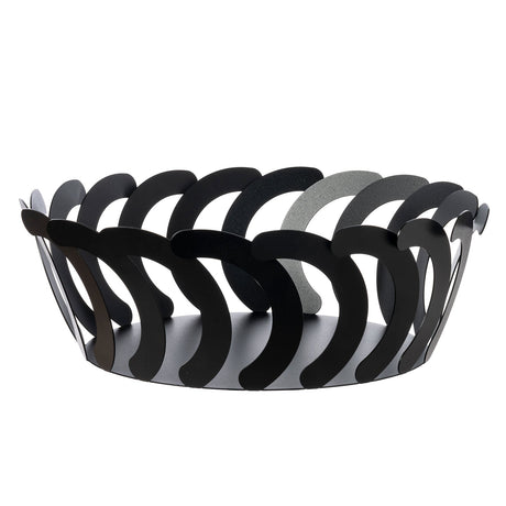 Centrotavola Mambo Arti & Mestieri in ferro nero 13x25,7 cm