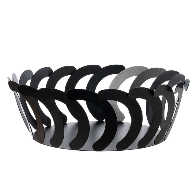 Centrotavola Mambo Arti & Mestieri in ferro nero 13x25,7 cm