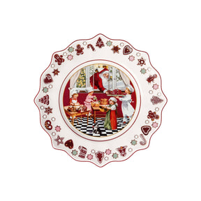 Piatto Annual Christmas Edition 2023 Villeroy & Boch porcellana 23,5 cm