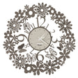 Orologio da parete Margherite Arti & Mestieri in metallo design floreale