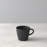 Tazzina caffè Manufacture Rock Villeroy & Boch porcellana nera opaca 100ml