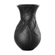 Vaso Vase of Phases Rosenthal in porcellana nera 30 cm