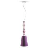 Lampada a sospensione Belle De Nuit II Lladrò in porcellana 170cm