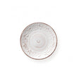 Piatto frutta Serendipity Brandani in stoneware bianco 21 cm