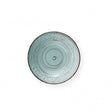 Piatto fondo Serendipity Brandani in stoneware color turchese 20 cm