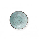 Piatto fondo Serendipity Brandani in stoneware color turchese 20 cm