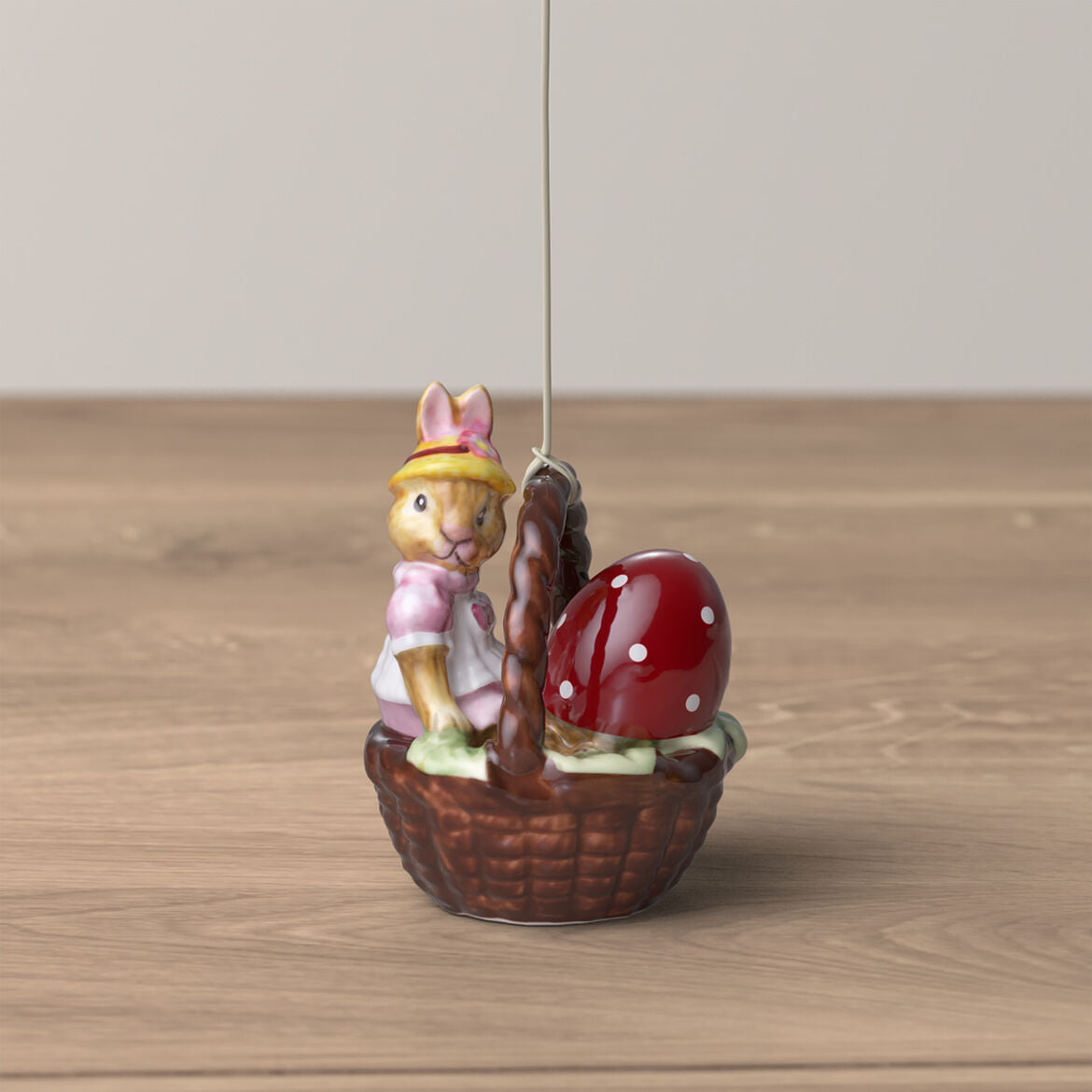 Ornamento coniglietta Anna Villeroy & Boch in porcellana 6 cm