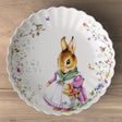Ciotola Emma Villeroy & Boch in porcellana decorata con coniglietta 30 cm