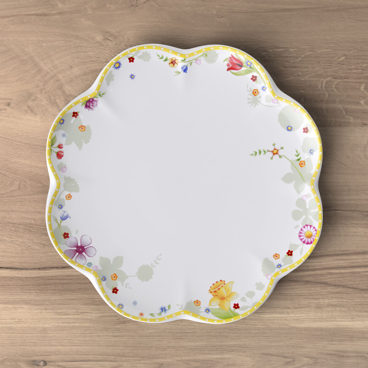 Piatto piano Spring Awakening Villeroy & Boch porcellana 27 cm