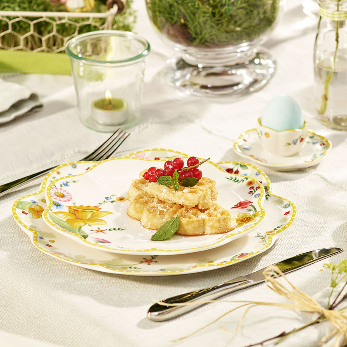 VILLEROY & BOCH Spring Awakening Piatto Piano 27cm Tavola di Pasqua