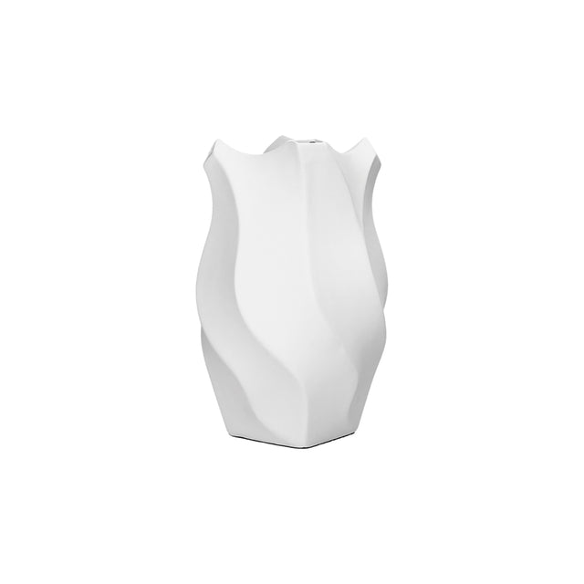 Vaso di fiori Dune Rituali Domestici in porcellana ruvida 17x25 cm