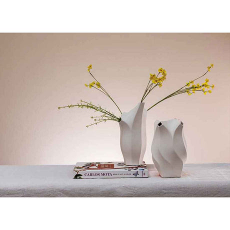 RITUALI DOMESTICI Ricercami Dune Vaso di Fiori 17xH25cm Porcellana