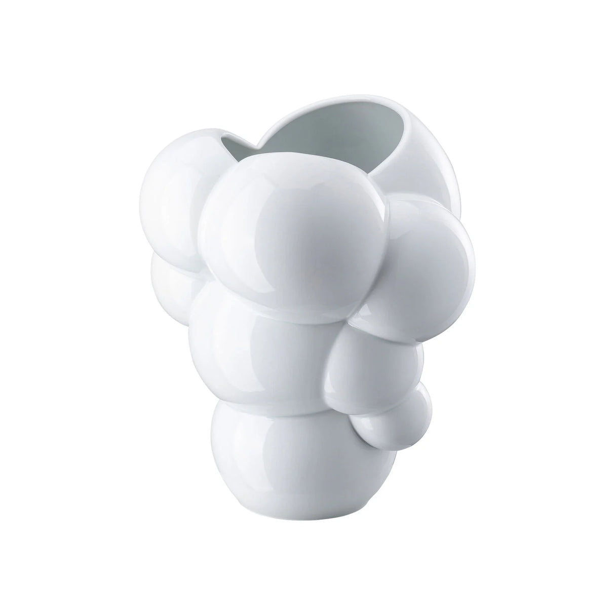 ROSENTHAL Skum Vaso da Fiori 26cm Bianco Porcellana