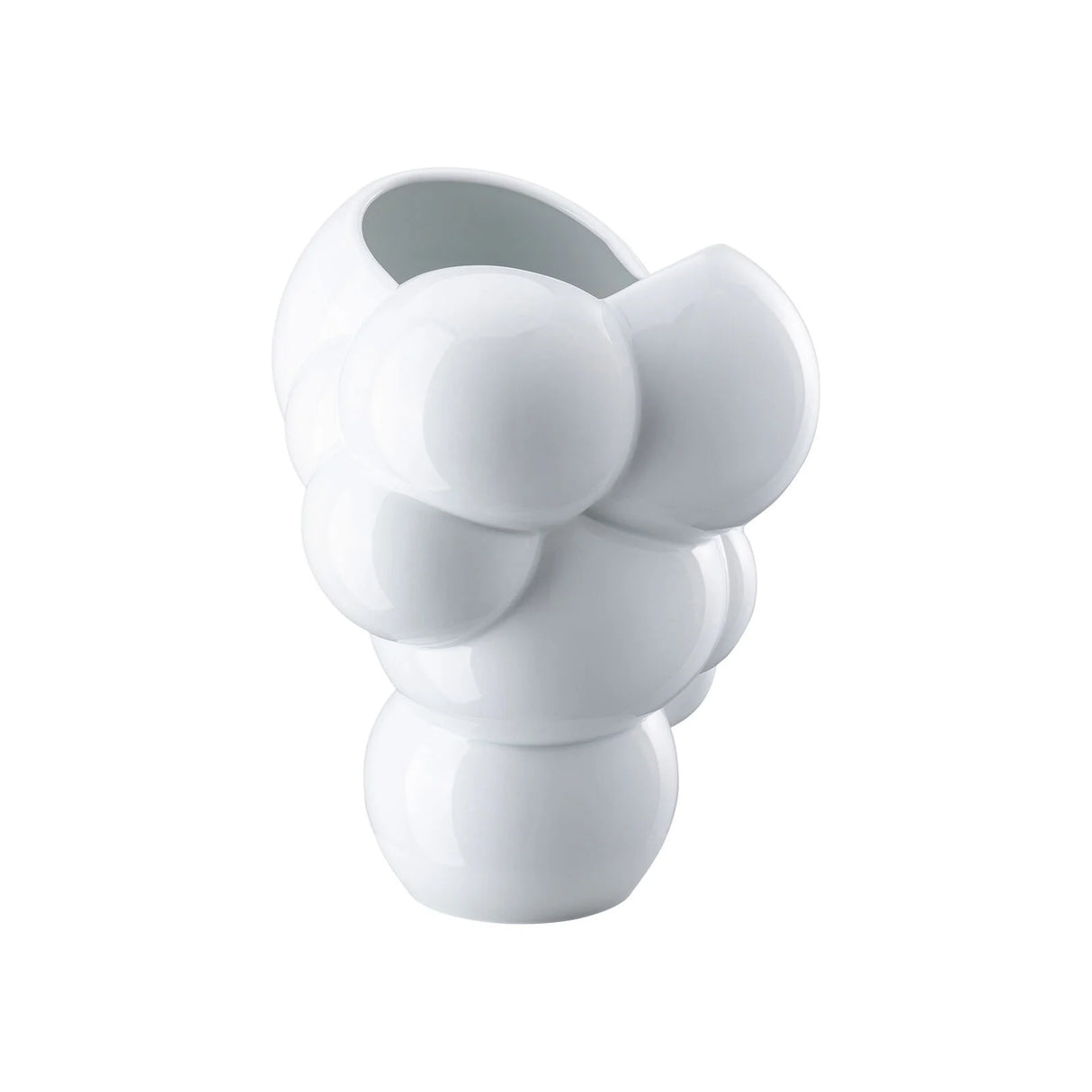 ROSENTHAL Skum Vaso da Fiori 26cm Bianco Porcellana