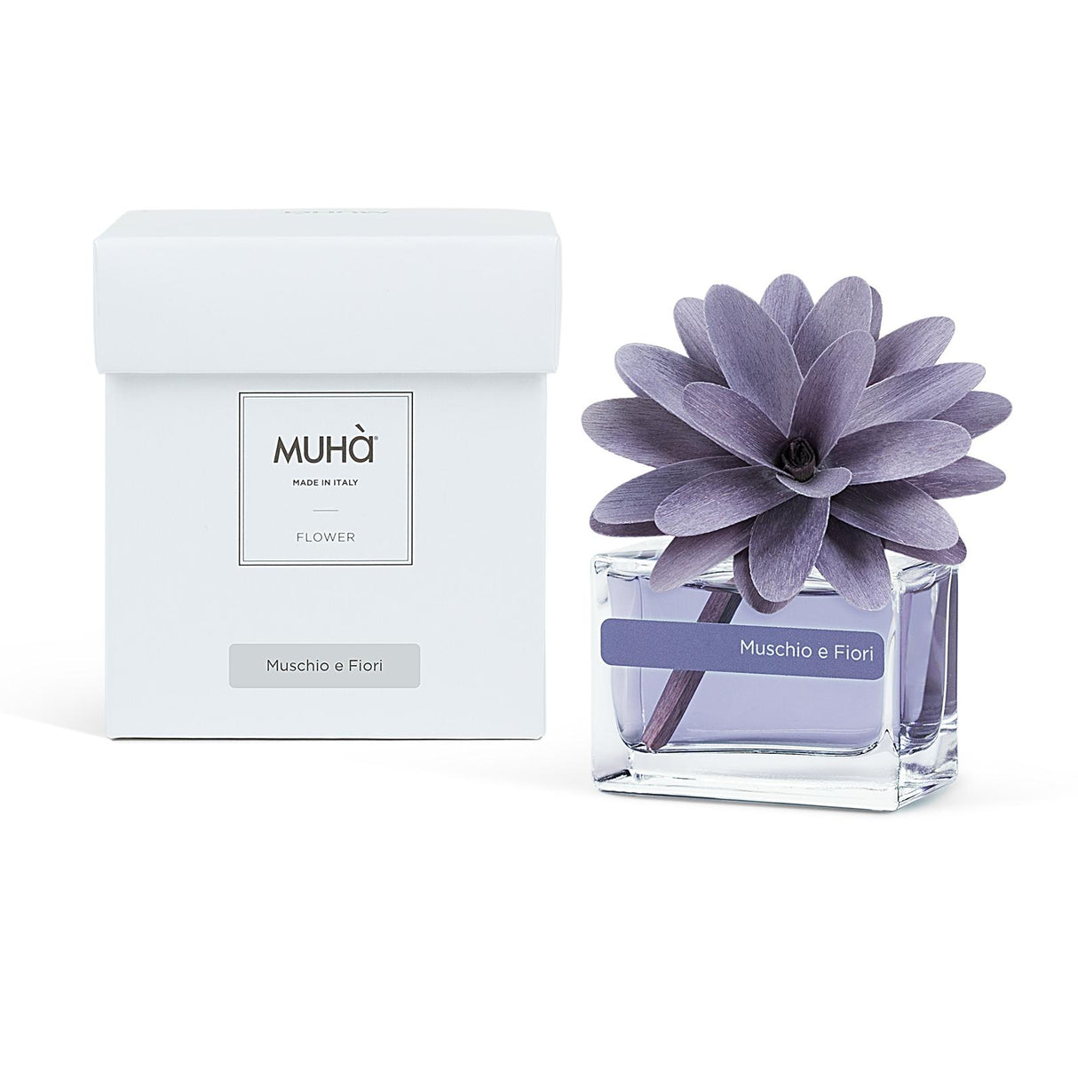 MUHA' Flower 30ml Home Fragrance Diffuser Moss and Flowers
