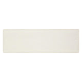 LA PORCELLANA BIANCA Manto Stripe Runner 143x45cm Ecru 100% Cotton