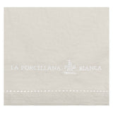 LA PORCELLANA BIANCA Manto Tablecloth 140x240cm Ecru 100% Cotton