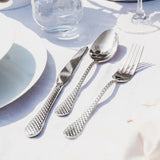 SAMBONET - Taormina Set Posate 24 Pezzi Servizio Tavola Acciaio Inox