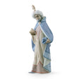 Statuina Re Baltasar Lladrò in porcellana decorata 33x15 cm