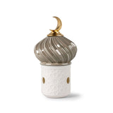 Diffusore incenso Majestic Nights Lladrò in porcellana smaltata 14x8 cm