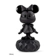 Scultura Minnie Total Black Lladrò in porcellana nera 31x17 cm