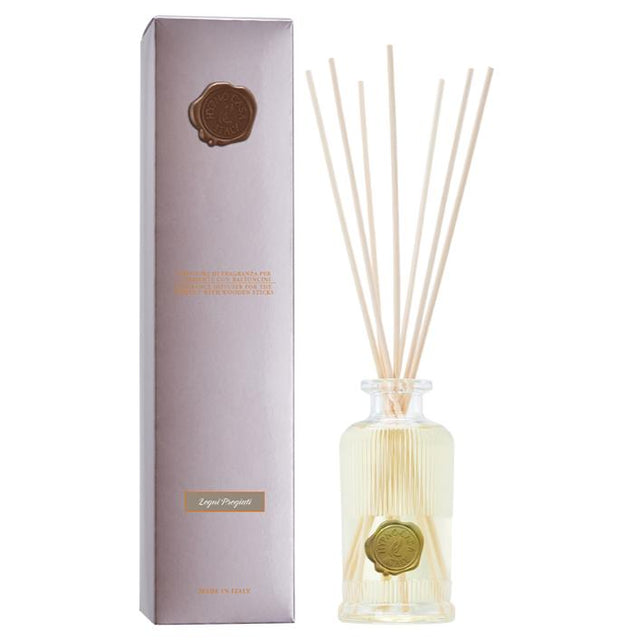 Diffusore a bastoncini Hypno Casa Legni Pregiati in vetro 200 ml