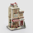 Villaggio di Natale negozio EDG con luci LED e musica 27,5x20,5 cm
