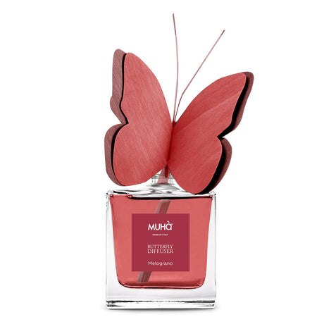 Diffusore a bastoncini Muha Butterfly fragranza Melograno 50 ml
